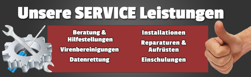 Unsere Serviceleistungen