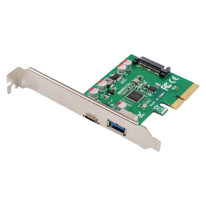DIGITUS PCIe Karte, USB Type-C + USB A