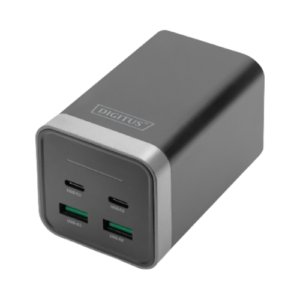 DIGITUS 4-Port Universal USB-Ladeadapter, 150W GaN