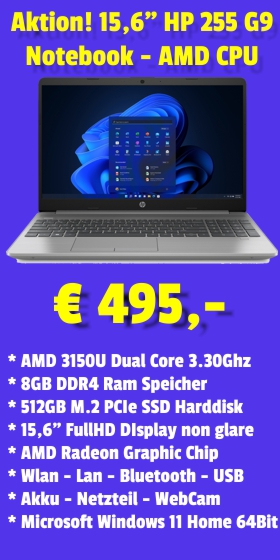 HP 255 G9 um 495 €