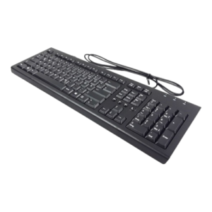 Schwarze HP USB-Tastatur