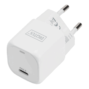 Digitus USB-C Mini Ladeadapter weiß
