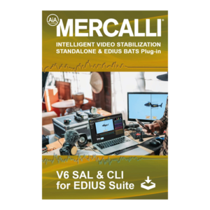 ProDAD Mercalli V6 SAL & CLI für EDIUS Suite