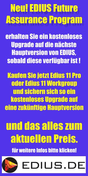 Neu! EDIUS Future Assurance Program